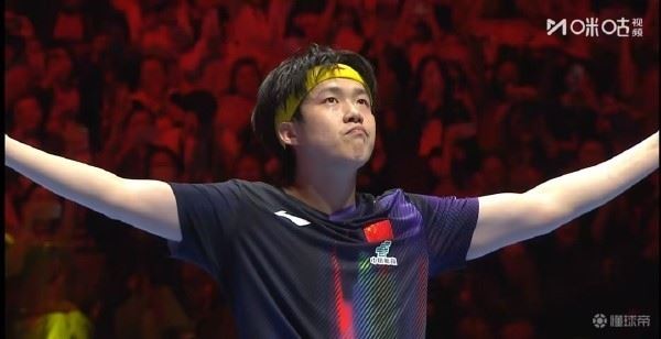 王楚钦：这场比赛也是到悬崖边了，我与F-勒布伦惺惺相惜